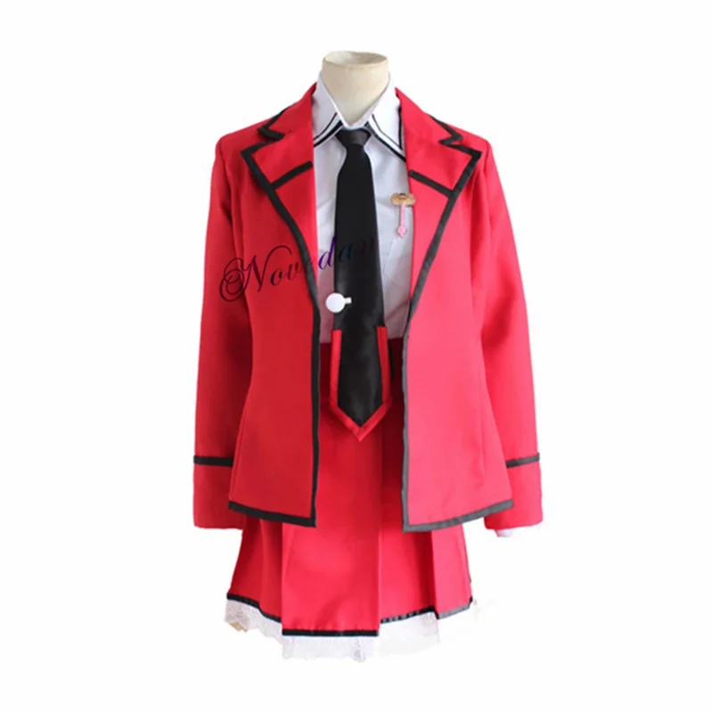 Disfraz de Cosplay de Anime DATE A LIVE Itsuka Kotori para mujer, uniforme escolar JK, peluca de fiesta de Halloween, conjunto completo, traje de vestido elegante