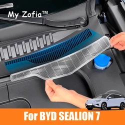 BYD Sealion 7 EV Sear lion 07 2024 2025 자동차 전면 후드 먼지 커버, 필터 방지 커버, 보호 커버, 흡기 포트 액세서리