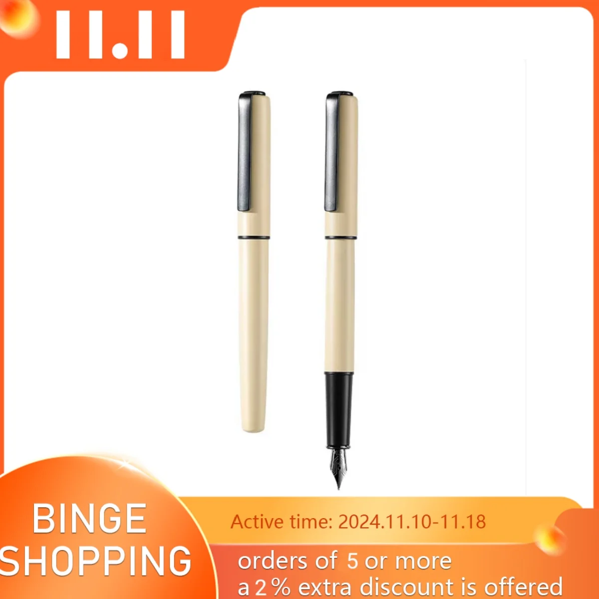 

Banju hobby series Metal Fountain pen steel EF F M Nibs Rotating ink high-end gift pen for man & woman business office supplies