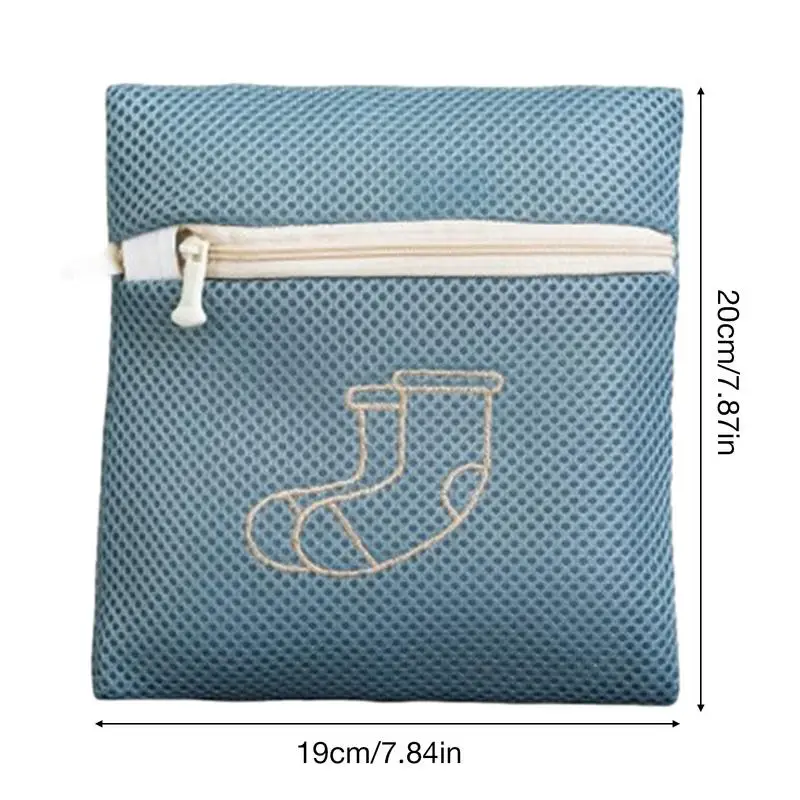 Embroidery Laundry Bag Washing Machine Bag Clothes Organizer