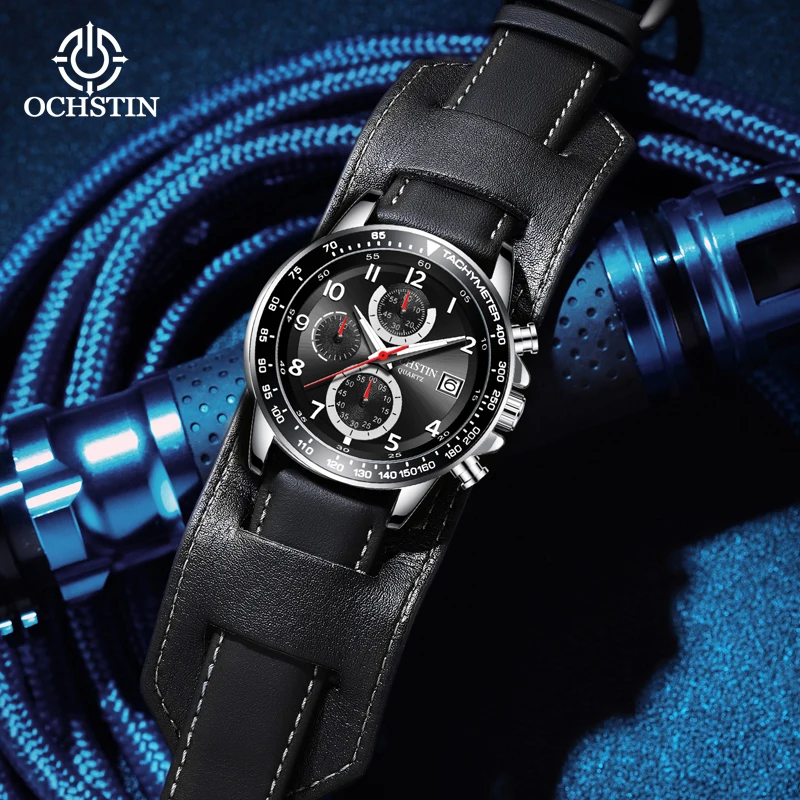 Ochstin's New Gorgeous and Fashionable Multi functional Quartz Movement Craftsmanship Series 2024 Men's Quartz Watch