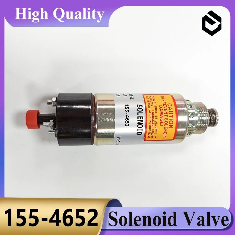 

Solenoid Valve 155-4652 1554652 Stop Solenoid for CAT 3116 E320B E325B for Excavator Parts