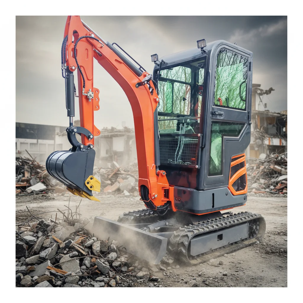

1.2 ton mini excavator, 1.5 ton crawler excavator, small excavator for construction, multifunctional mini digger, 1.5t small dig