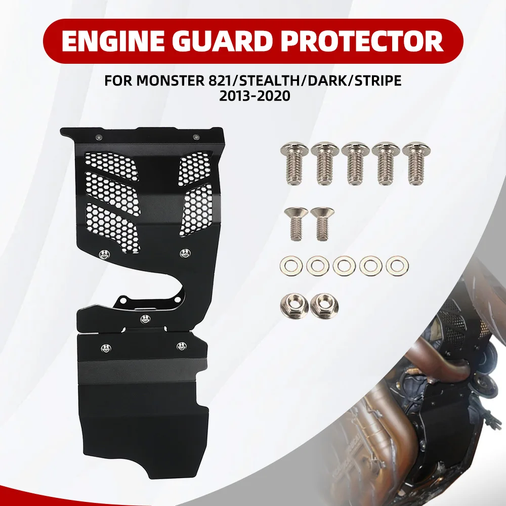 

Motorcycle Engine Guard Protector Frame Slider Engine Crash Guard For Ducati Monster 821/Stealth/Dark/Stripe 2013-2018 2019 2020