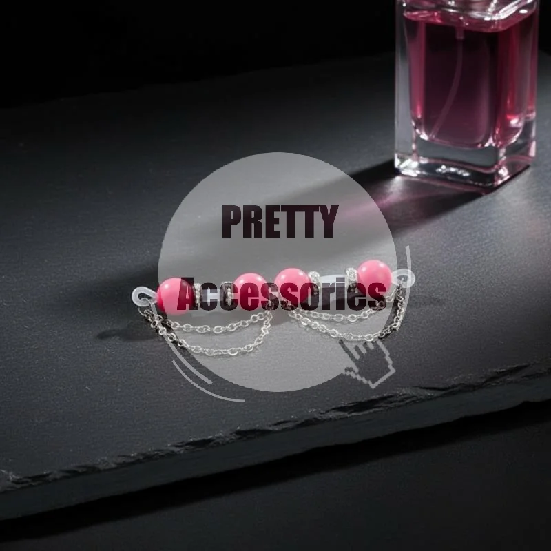 Body Jewelry Nipple Chain - Klipsy na sutki bez przekłuwania, zestaw