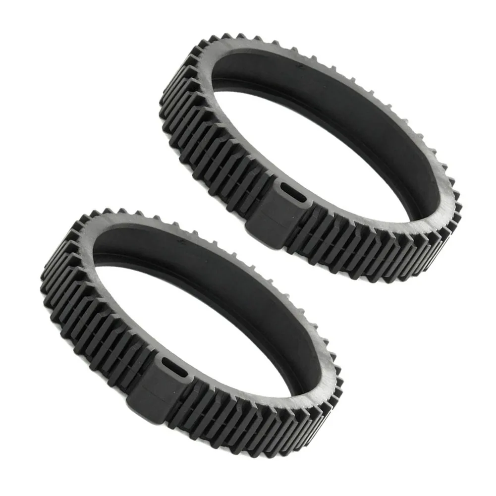 V2 Replacement Tire Kit 360482 for Pentair For Rebel and For Tucson Pool Cleaners Black Rubber Tires Optimized for Pool Use