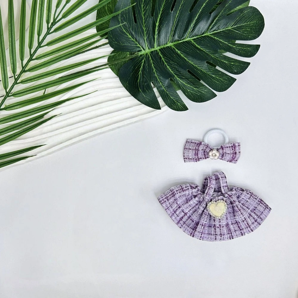 

Одежда для кукол 17 см для Labubu The Monster, аксессуары, одежда, детский подарок «сделай сам», милое платье принцессы высокого качества V1 V2 V3