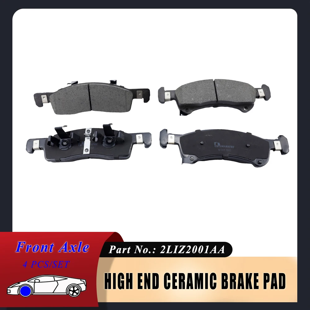 Передняя керамическая тормозная колодка для FORD TRUCK Expedition 2003-2006 LINCOLN Navigator 2003-2006 2LIZ2001AA 2L1Z2001BA 4L1Z2001BA D934 Передняя керамическая тормозная колодка для FORD TRUCK Expedition 2003-2006 LINCOLN Navigator 2003-2006 2LIZ2001AA 2L1Z2001BA 4L1Z2001BA D934