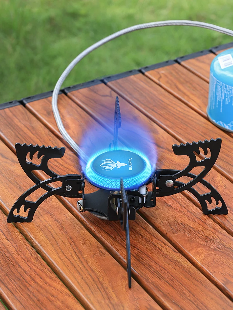 lohascamping 3800W Camping Stove Gas Burners Tourist Camping Burner CapacityLight Weight Camping Stove Portable for BBQ