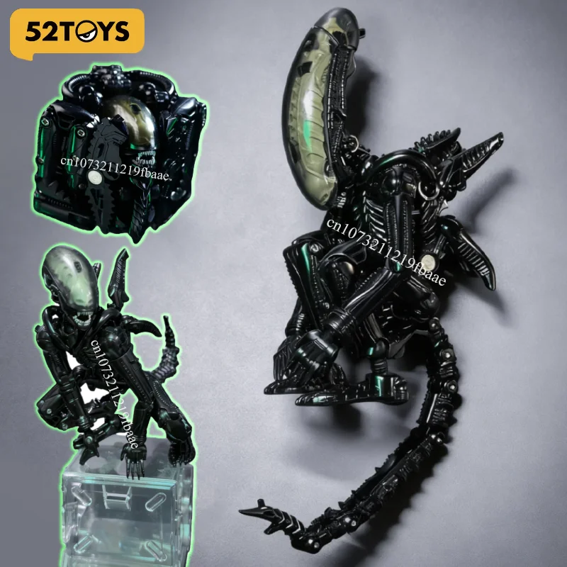 

Genuine 52Toys Alien Toy Action Figure BEASTBOX IB-13 Xenomorph 2.0 Movable Model Figurines Ornaments Collect Doll Gifts