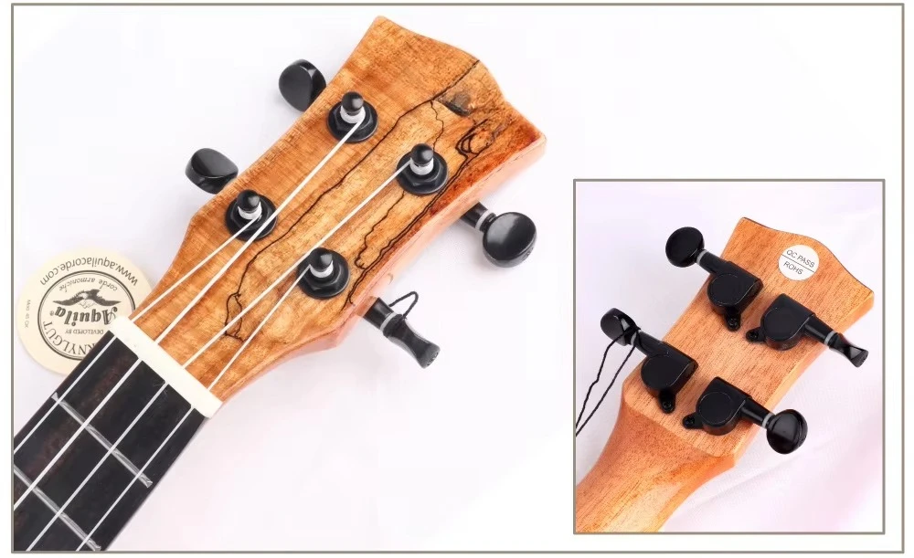 Spalted Maple Concert /Tenor Ukulele