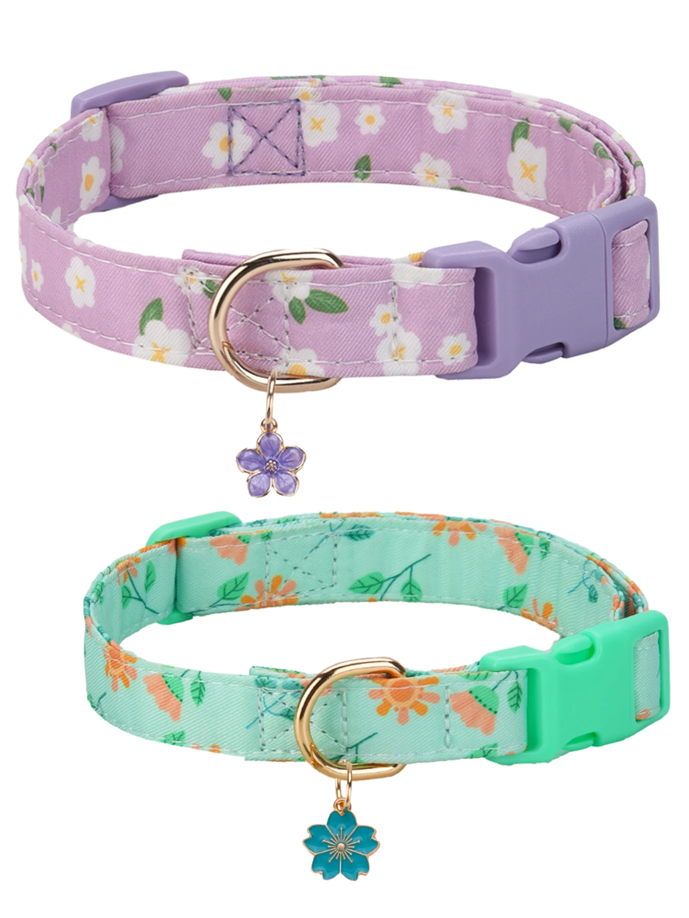 CP610 Pet Dog Puppy Cat Flower Collar with Flower Pendant Applicable to Small Medium Dog