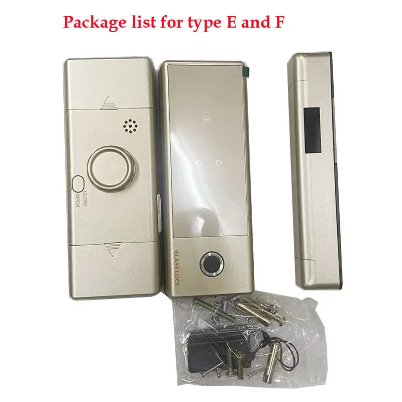 Fingerprint Smart Lock For Sliding Glass or Wooden Door Swing Door Lock ttlock Bluetooth Digital Lock Or Tuya Smart Wifi Lock