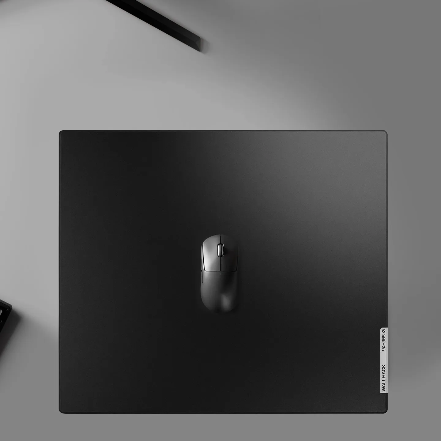 WALLHACK VA-005 Стеклянный коврик для мыши для киберспорта Новый 3 мм гладкий водонепроницаемый коврик без покрытия FPS для стола Механическая клавиатура Игровой аксессуар