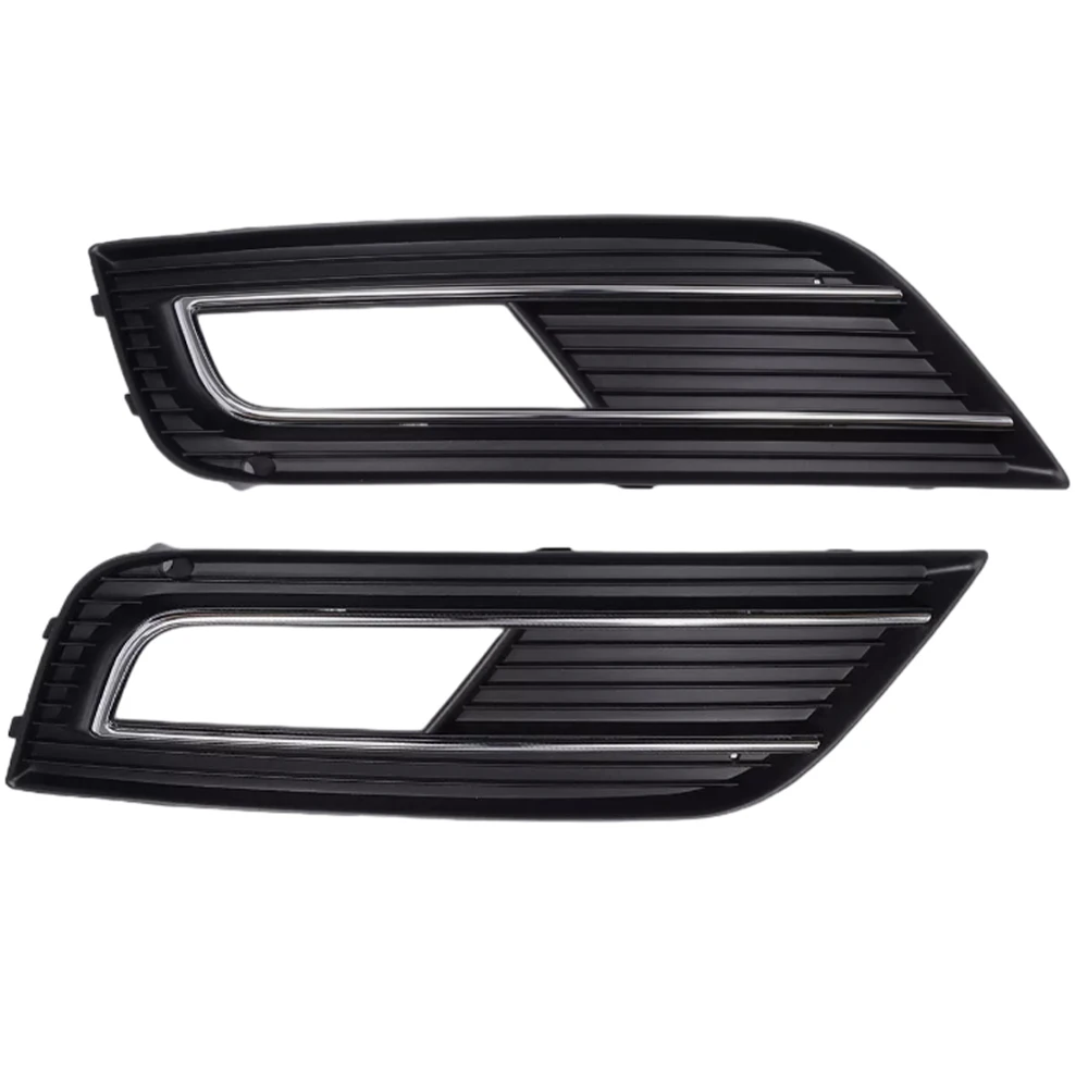 

For Audi A4 Quattro 2.0L 2013 2014 2015 2016 Car Front Bumper Fog Light Grille Fog Lamp Grill Left/Right 8KD807681B 8KD807682B