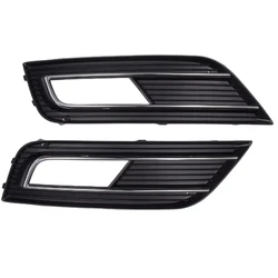 For Audi A4 Quattro 2.0L 2013 2014 2015 2016 Car Front Bumper Fog Light Grille Fog Lamp Grill Left/Right 8KD807681B 8KD807682B