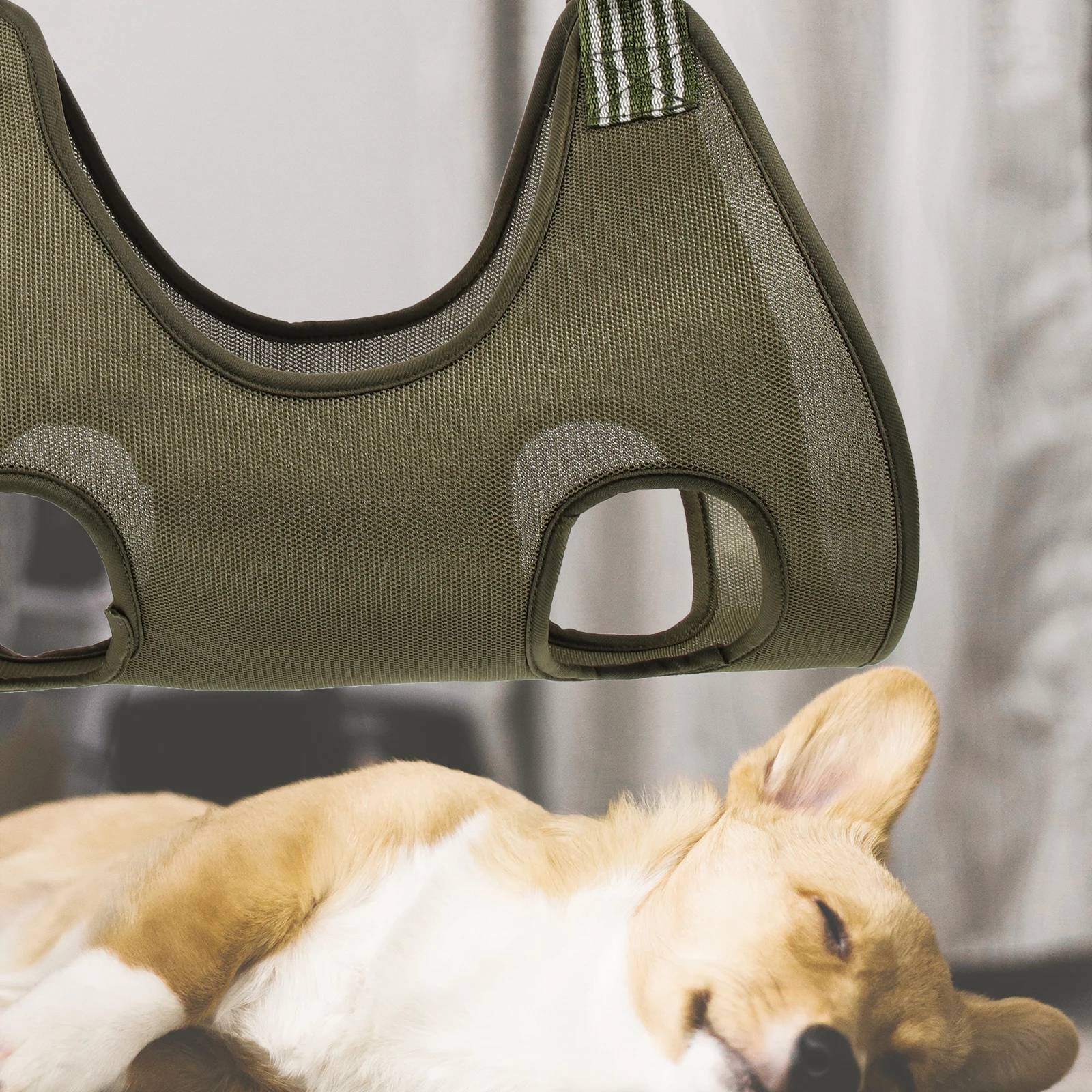 

Grooming Dog Indoor Macrame Hanging Cat Macrame Cat Hammock Pet Sleeping Pet Raised Bed Hanging Bed Beds