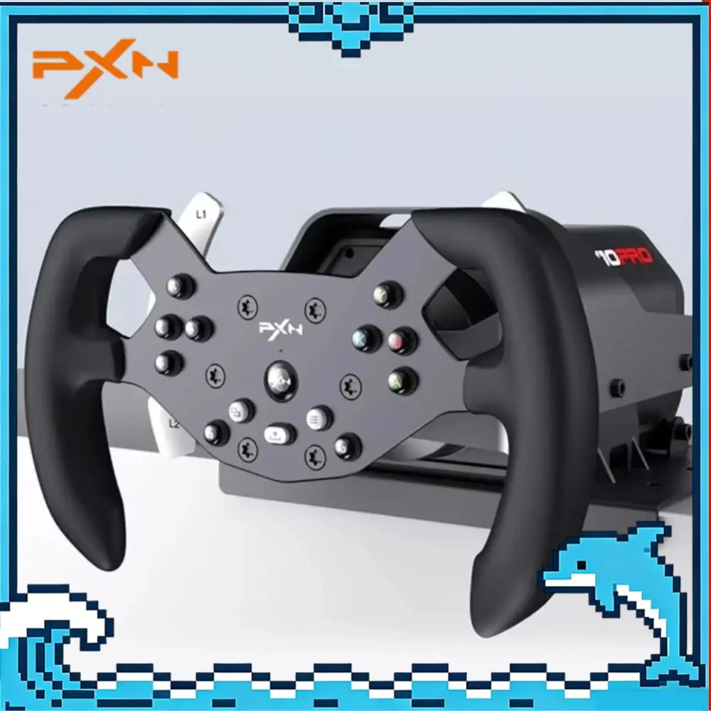 PXN W V10-F Formula F1 Gaming Steering Wheel Racing Disk Adapted to V10/V10Pro Steering Wheel Racing Man Gifts