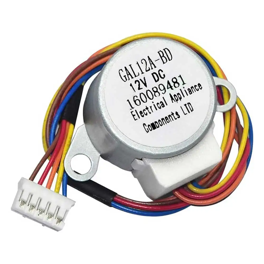 24BYJ48 GAL12A-BD Motor DC 12V Hanging Air Conditioner Swing Leaf Deflector Wind Sweep Synchronous Step Motor for Galanz