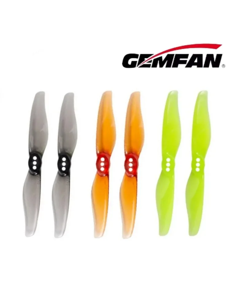 4 Paar/8 Stück Gemfan Hurricane 3018 3x1,8 3 Zoll 2-Blatt-Propeller 1,5 mm T-Mount für RC FPV Drohnen-Rennen Toothpick-Teile 1303