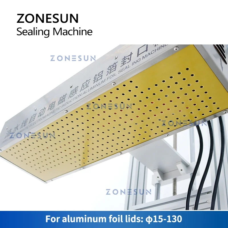 ZONESUN ZS-FK4200V Efficient Electromagnetic Induction Sealing Machine for Production Line