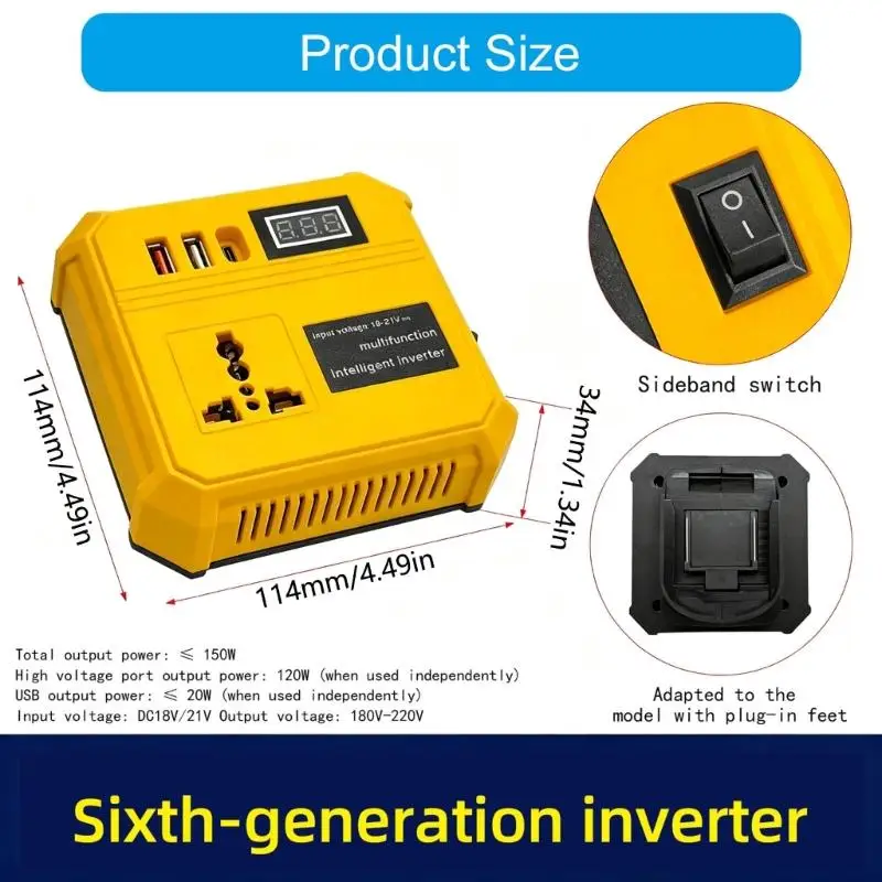 652F Travel Charging Adapter for Small Devices and Emergency Use Daily