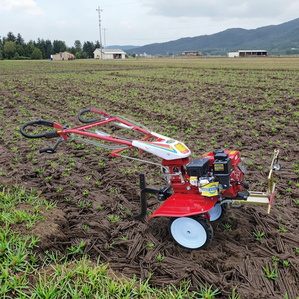 

【Hot】Paddy Field/Dry Land Soil Plow Cultivator Machine Ditch/Plough Mini Tiller on Sale