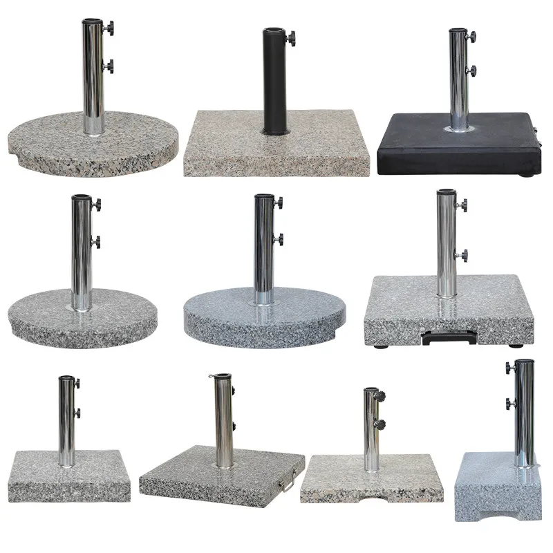 Sun umbrella marble umbrella seat counterweight umbrella fixed weighted weight base