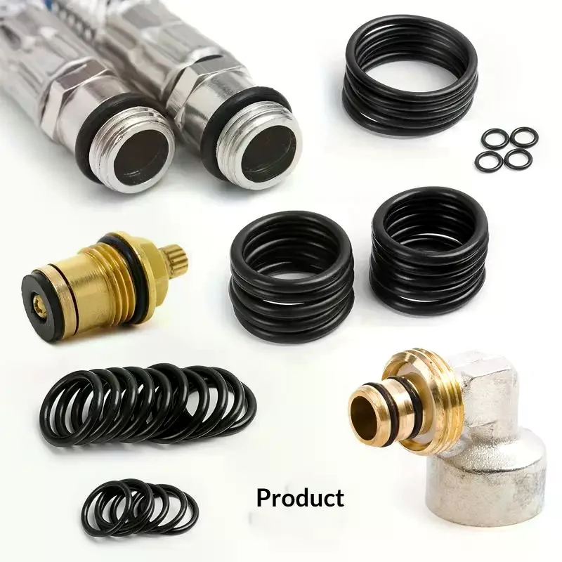 225/1200Pcs Nitrile Rubber Round Gasket Sealing O Ring Set Elastic Oil Resist Washer Gaskets Seals For Faucet Plumbing Repair