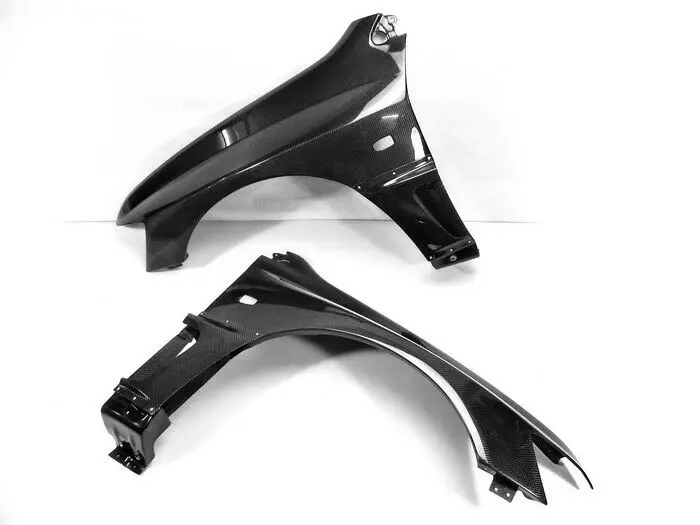 VS Style Carbon Fiber GT Front Vented Fender Mudguards Kits for Mitsubishi EVO 8 9 Mudguard Bodykits Trim