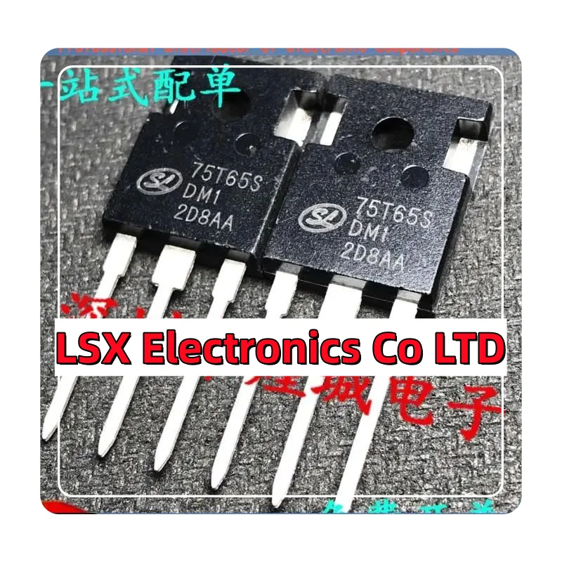 10PCS-50PCS SGT75T65SDM1P7 75T65SDM1 TO-247 75A 650V Original In Stock Fast shipping