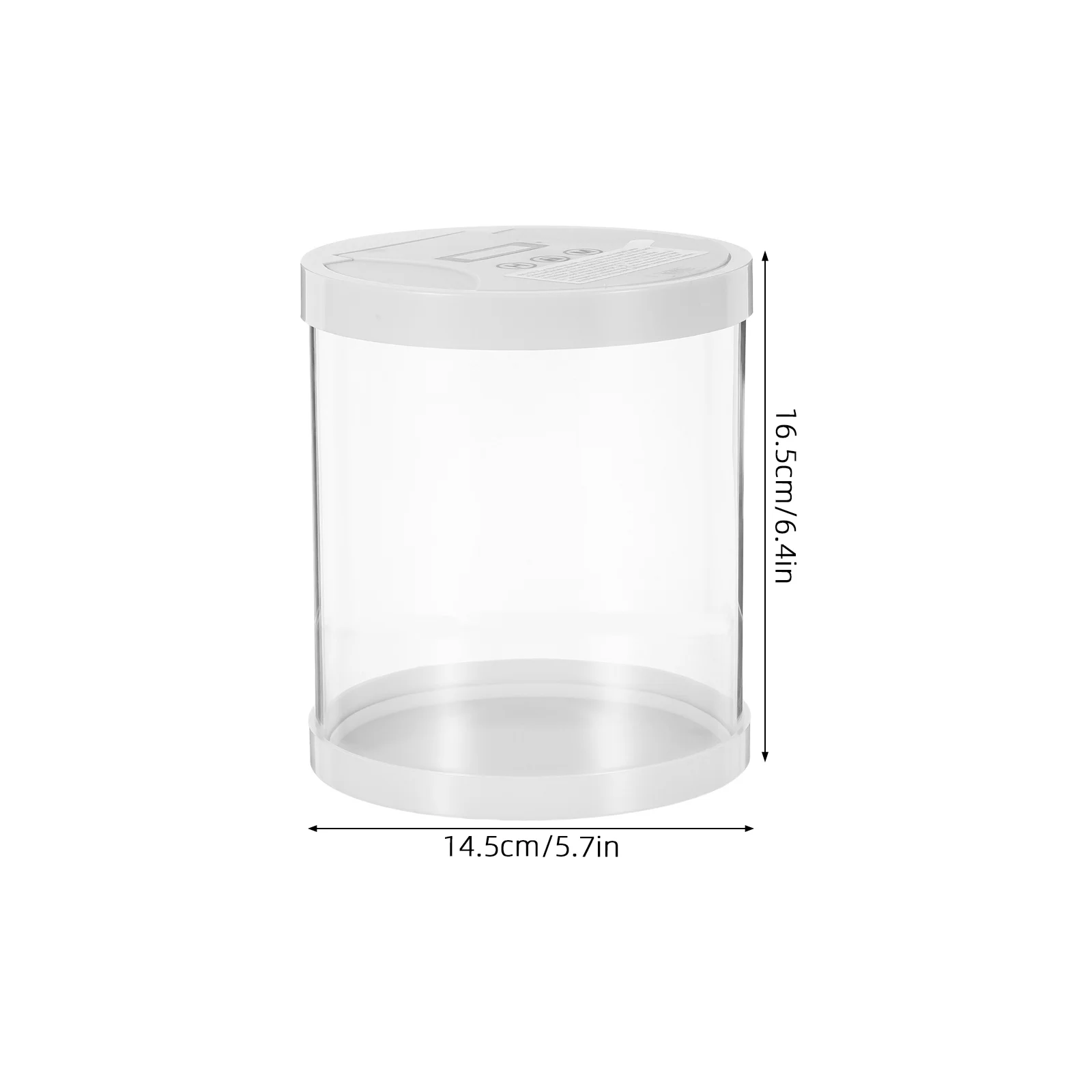 1 Set Smart Timer Box Phone Lock Container With Clear Design Self-Discipline Time Lock Case For Study Work Family - Reusable