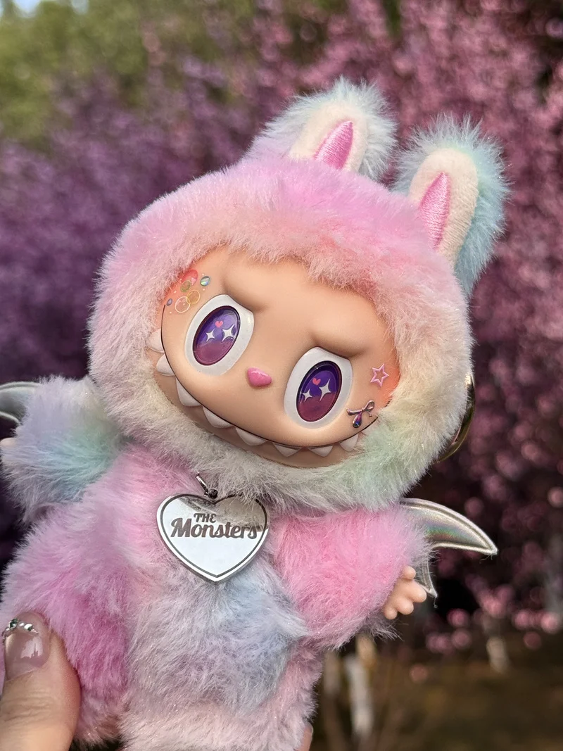 

Labubu17cm Spring Dream Zimomo Enamel Doll Ornament New Vinyl Face Doll Collectible Toy Ideal Gift for Collectors And Children