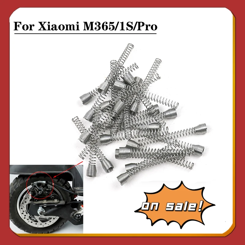 

Scooter Brake Stainless Steel Retractable Brake Springs Shift Brake Line Brake Accessory for Xiaomi M365/Pro