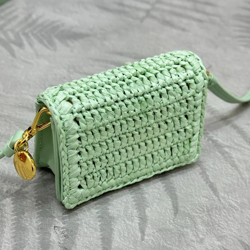 

Luxury Women Straw Wallet High Quality Shoulder Designer Bags for Ladies 2025 New Ladies Crossbody Bag Famous Brand Handbags
