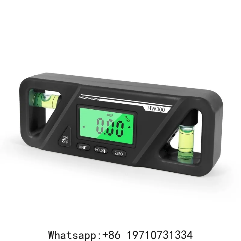

100mm Digital Protractor Angle Finder Inclinometer Electronic Level Box with Magnetics Base Angle Measuring Carpenter Tool