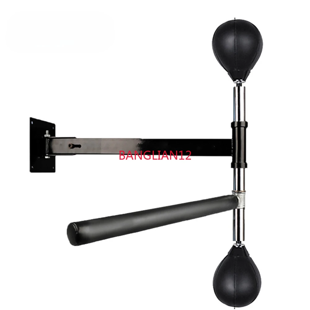 Boxing rotating wall-mounted reaction target, wall-mounted can put away the speed ball, sensitive evasion fist target