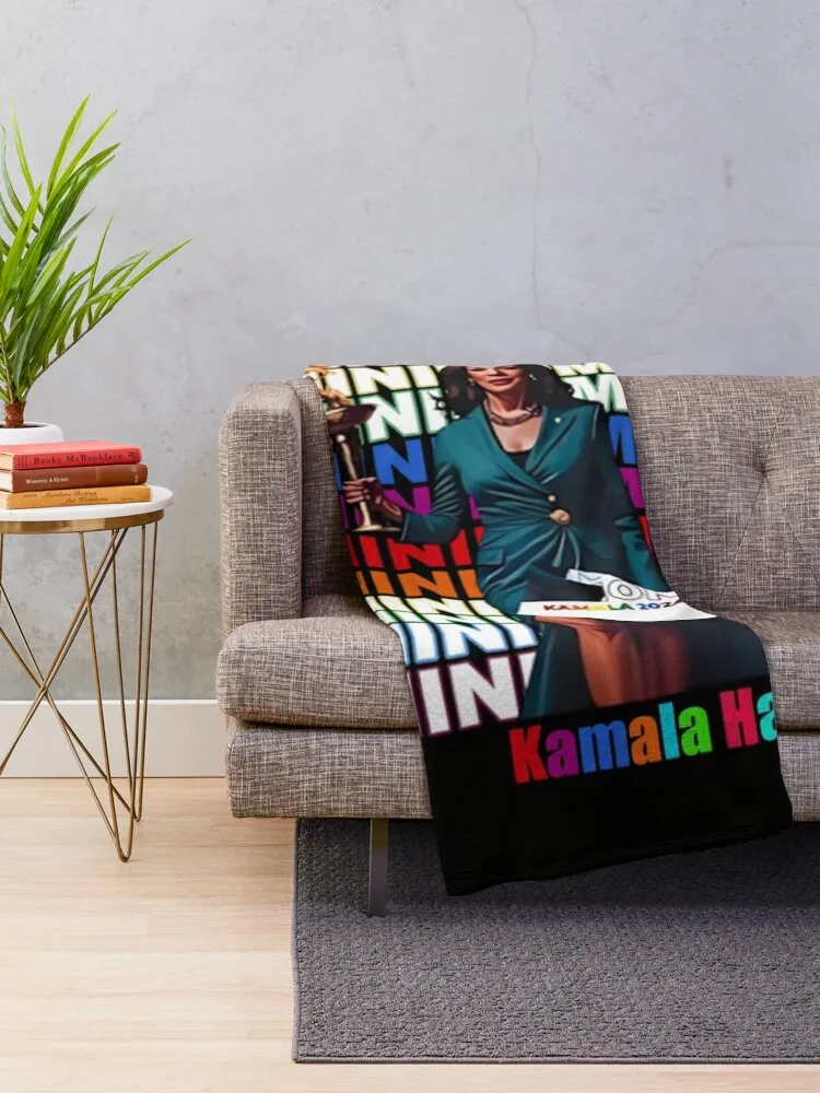 Femininomenon Kamala Harris 2024 Throw Blanket Warm Travel Winter beds Sofa Throw Blankets