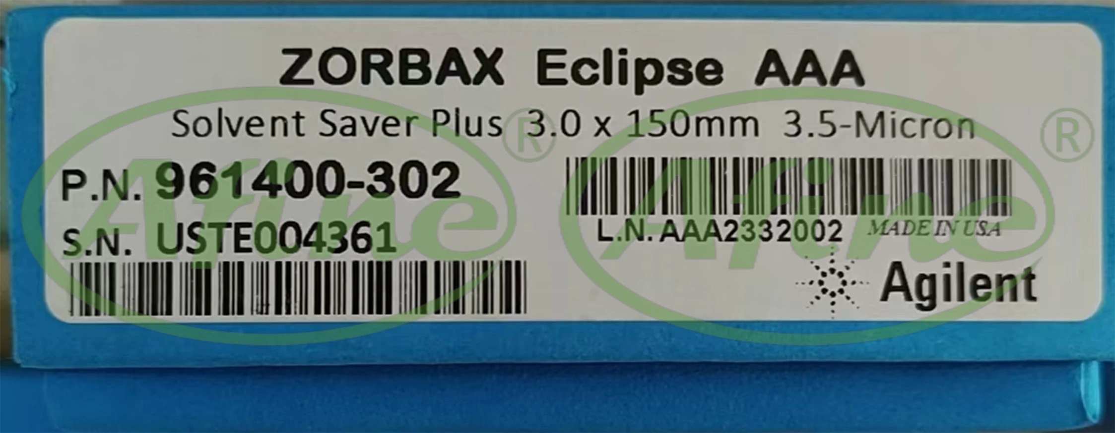 

AFINE Agilent 961400-302 ZORBAX Eclipse AAA Columns 3.0 x 150mm 3.5μm HPLC Column