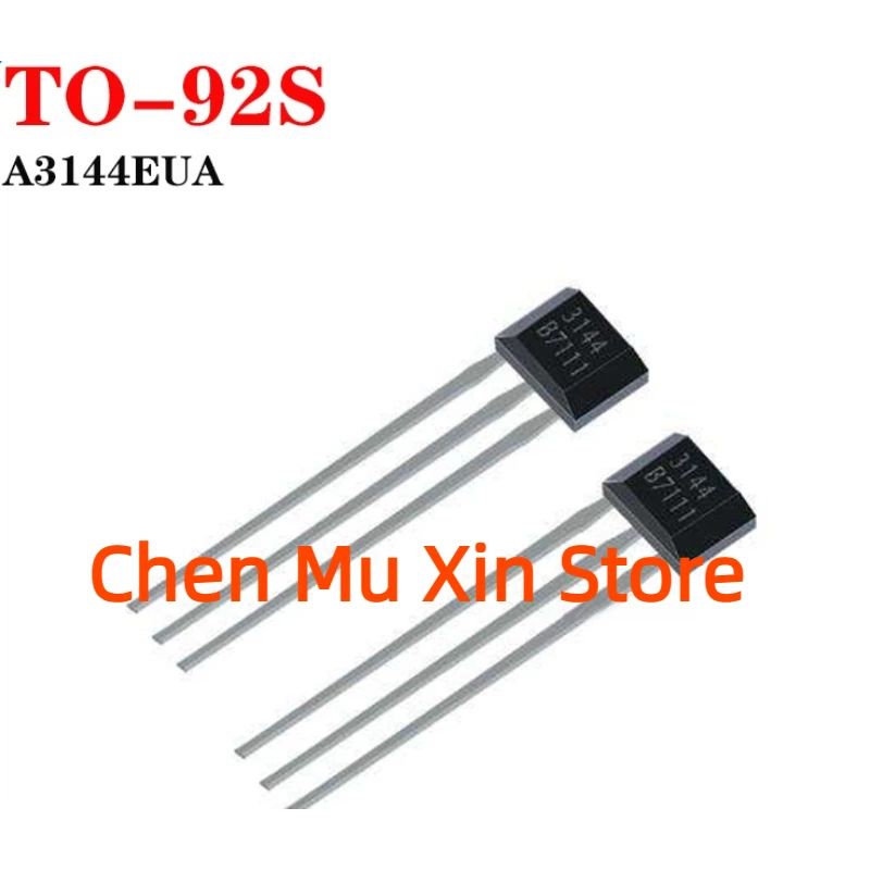 

1000pcs NEW A3144 A3144E A3144EUA OH3144E 44E Hall Effect Sensor 3144 TO-92S In Stock