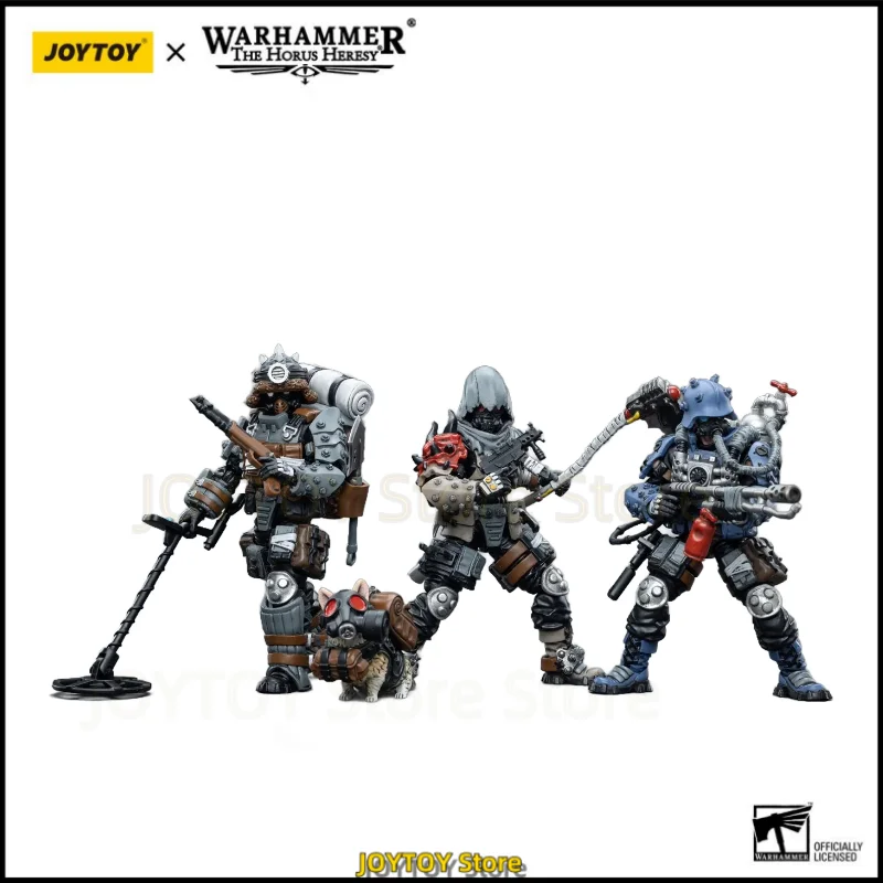 Original JOYTOY 1/18 Wasteland Scavenger Trio Complete Set of Male Soldier Action Figure Model Toy Gift Collection