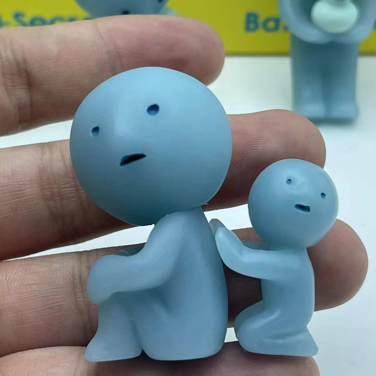 سوني الملاك Smiski حمام سلسلة صندوق أعمى الغامض لطيف توهج في الظلام الأخضر دمية عمل الشكل الكرتون سطح المكتب هدية عيد ميلاد لعبة #5