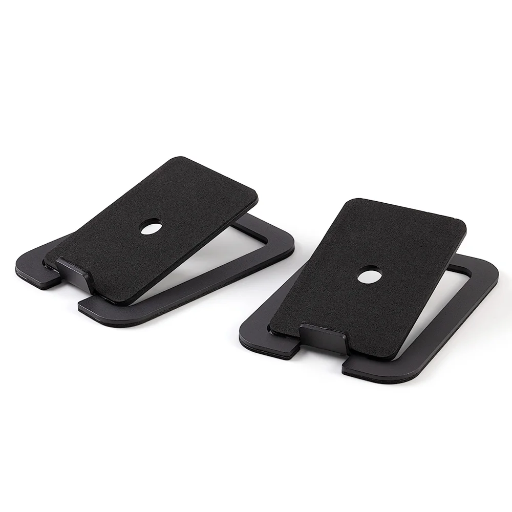 Soportes para altavoces de escritorio, 2 uds., para altavoces de estantería medianos y de tamaño mediano de 3 a 4 pulgadas, para Edifier R1280DB R1280T, suministros para configuración de escritorio