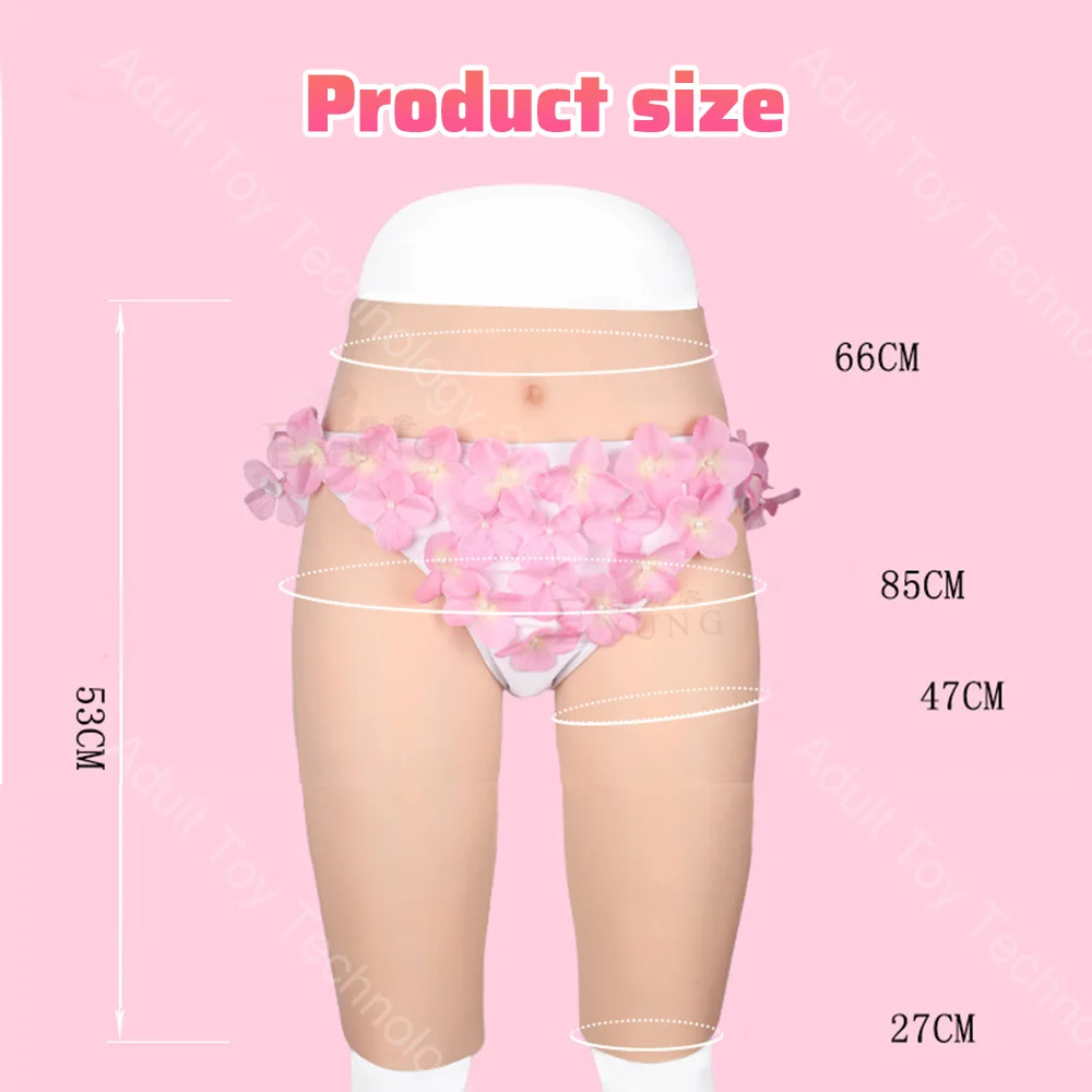 سراويل ضيقة من السيليكون للمتحولين جنسيا، سراويل كابري سيسي سيليكون واقعية، سراويل مهبل واقعية كروسدرسر