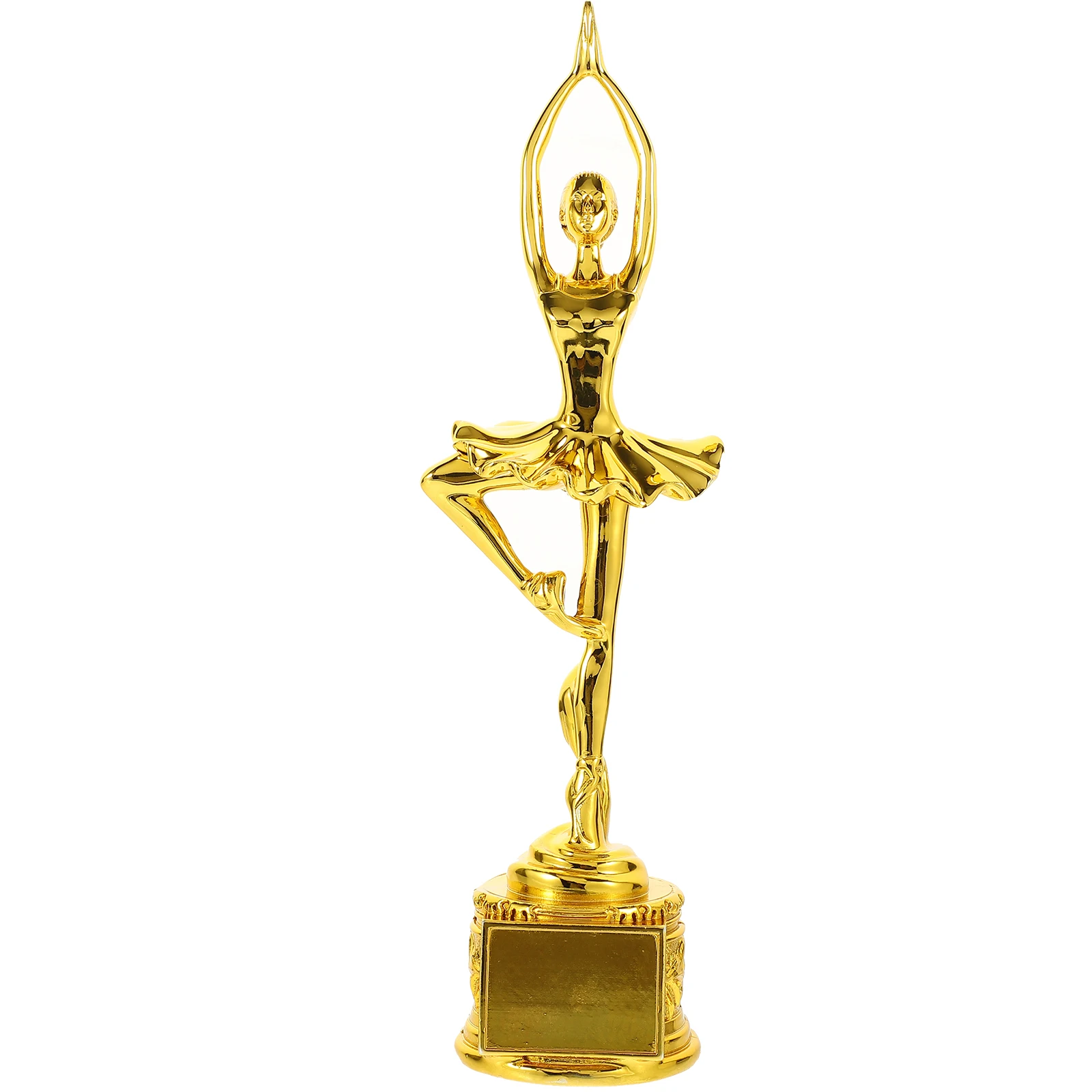 

1pc Dance Competition Trophy Props Award Ornament Exquisite Dancer Prize for Child Party Home Decor Resin Memorial