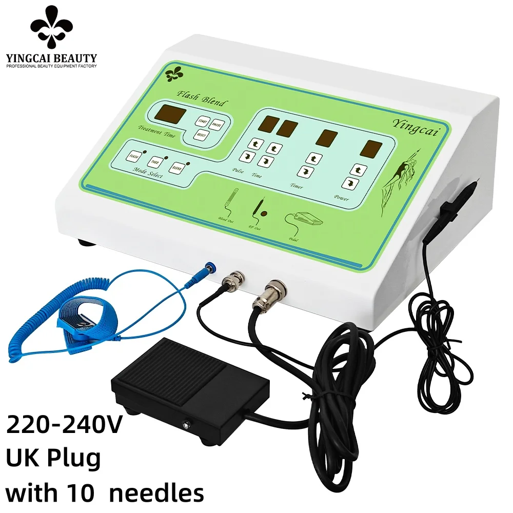 Professionelle Permanent Elektrolyse Haar Entfernung Maschine Schmerzlose Nadel Epilation Gerät für Gesicht Körper Haar Entfernen Maschine
