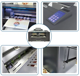 JINKA S490 A3/A4 Vinyl  Sticker Card Paper Auto Feed Sheet Cutter