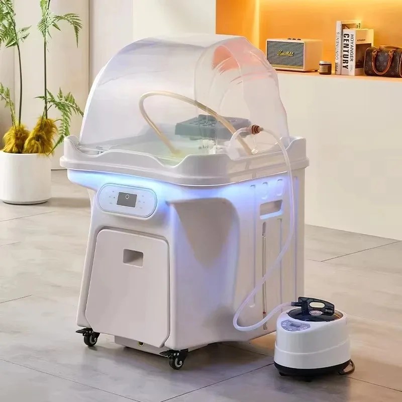

2026 Head Portable Hair Spa Shampoo Chair Salon Furniture Backwash Sink Supply Professional Hairdressers Spa Bed