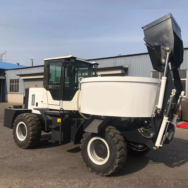 Self Loading Small Mobile Concrete Mixer Machine New Mini Concrete Mixer Truck