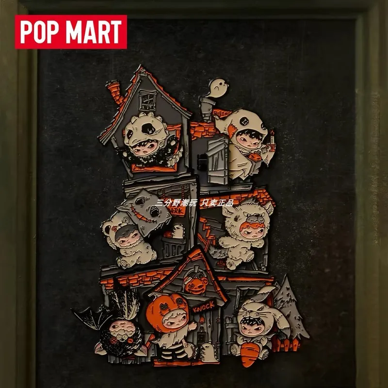 Pop Mart Hirono Blind Box Fridge Magnet Dark Field Series Collectible Decorative Magnet For Home Kitchen Refrigerator Decoration